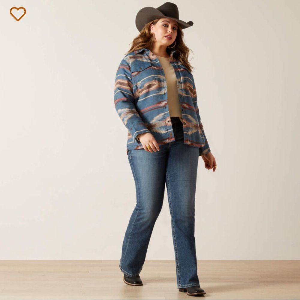 Ariat Blue Multi-Color Utility Jacket - Picture 15 of 15